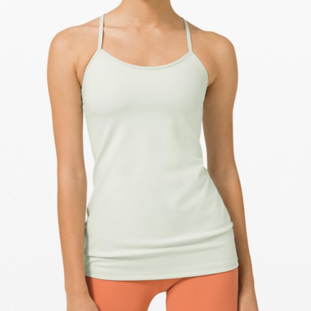 Lululemon Power Y tank in white